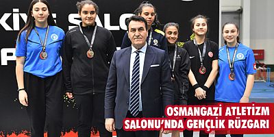 Osmangazi Atletizm Salonu’nda gençlik rüzgarı