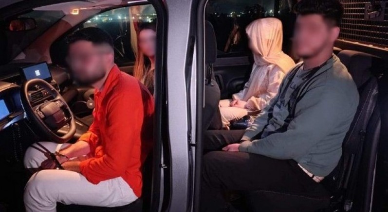 5 göçmen yakalandı, 1 organizatör tutuklandı
