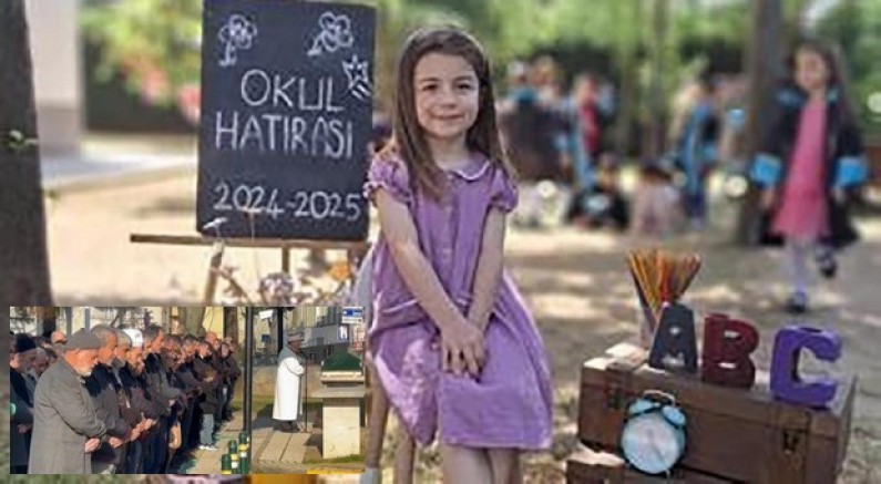 7 yaşındaki Gökçe son yolculuğuna uğurlandı