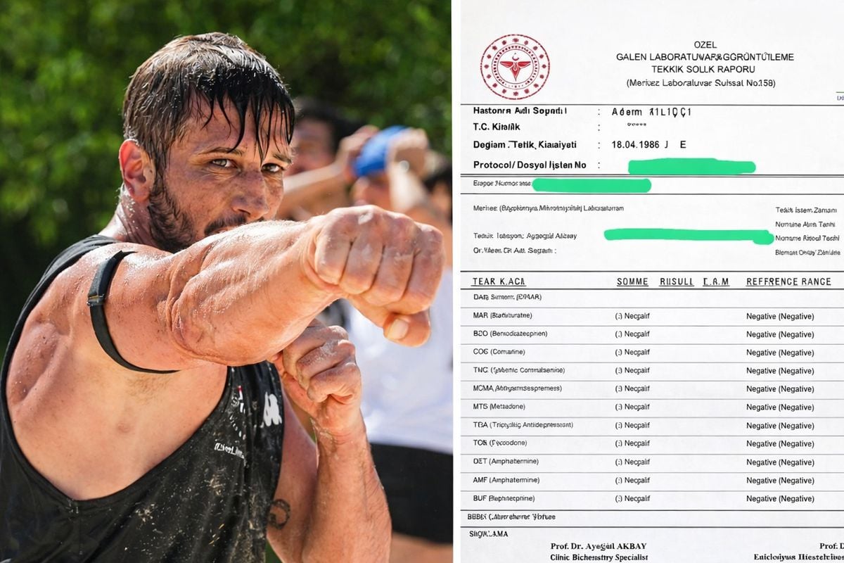 Kendi yaptırdığı test sonucunu paylaştı