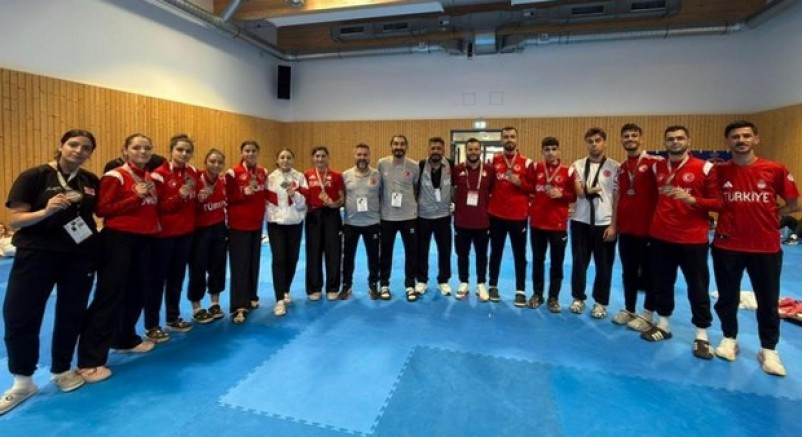 Almanya’da milli taekwondocular zirvede
