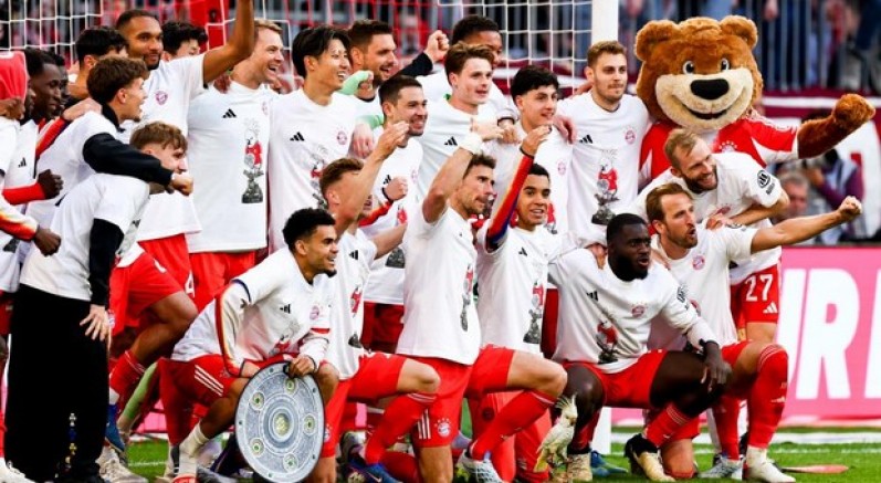 Almanya'da şampiyon Bayern Münih