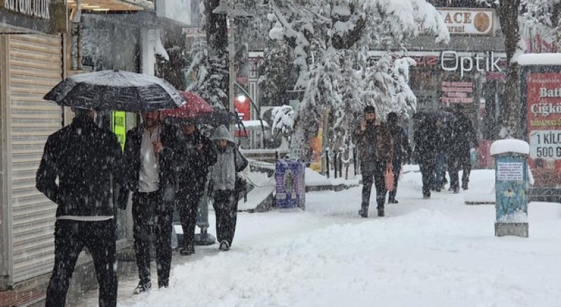 Bahar beklerken kar kapıya dayandı