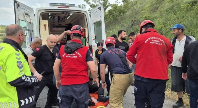 Balıkesir'de tır kazası: 1 yaralı