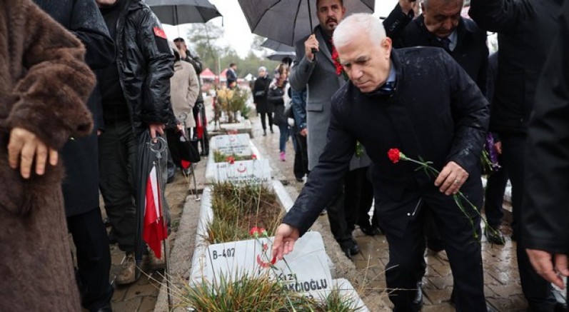 Başkan Bozbey'den deprem bölgesine ziyaret