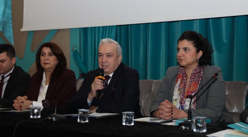 Başkan Şadi Özdemir, temizlik işçileri ile buluştu