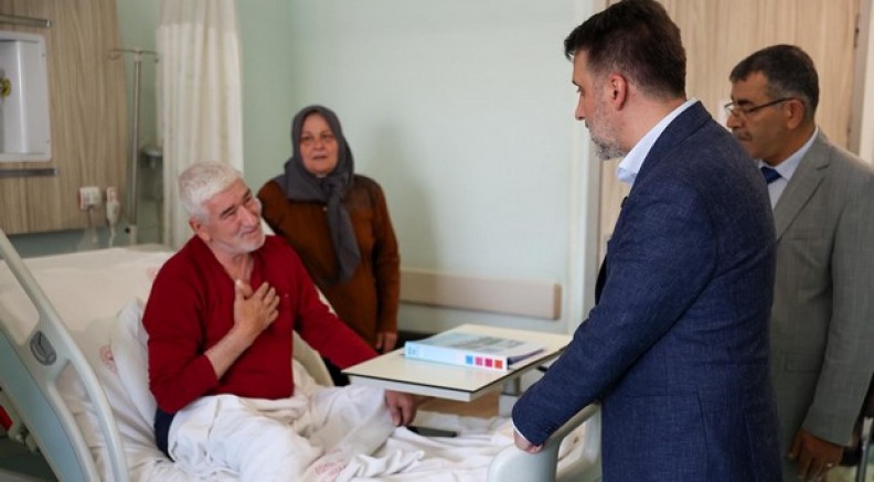Başkan Vekili Biba'dan bayramda gönül ziyaretleri