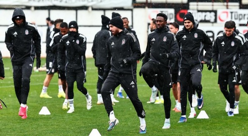 Beşiktaş, Göztepe maçı hazırlıklarına başladı
