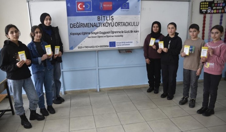 Bitlisli köy okulu öğrencilerine Avrupa yolu açıldı