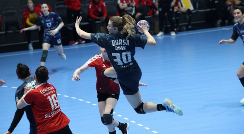 Bursa Büyükşehir Belediyespor Üsküdar'ı geçti