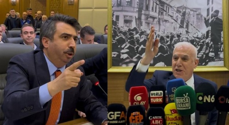Bursa Büyükşehir Meclisi’nde tansiyon yükseldi