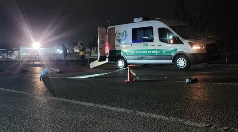 Bursa’da aracın çarptığı yaya hayatını kaybetti