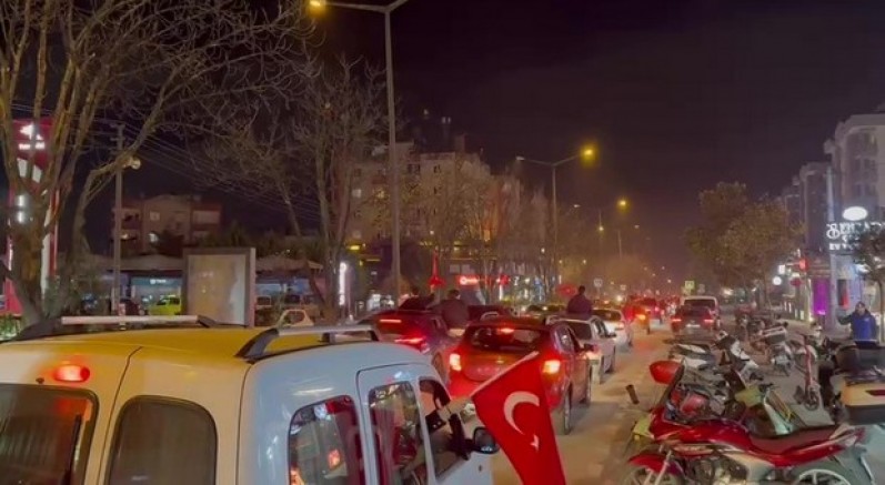 Bursa'da Dünya kupası coşkusu