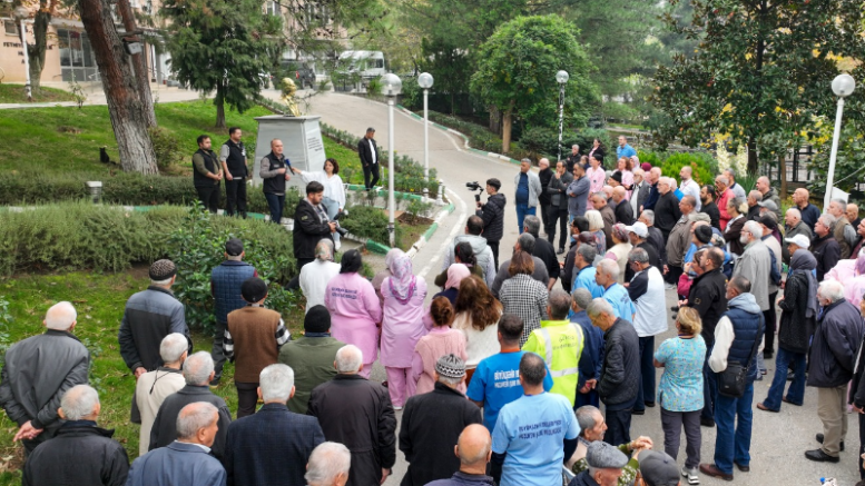 Bursa'da huzurevinde deprem ve yangın tatbikatı