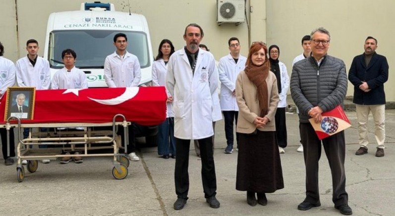 Bursa'da kadavraya vefa töreni