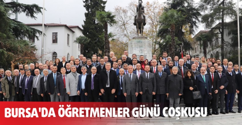 Bursa'da Öğretmenler Günü coşkusu