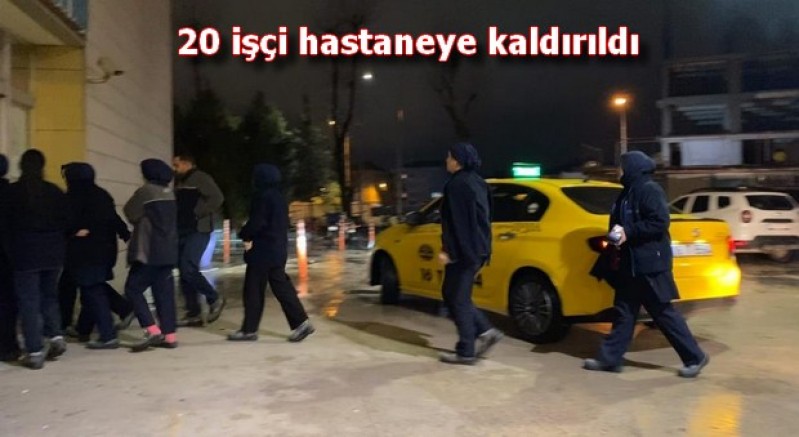 Bursa'da tekstil fabrikasında gıda zehirlenmesi şüphesi