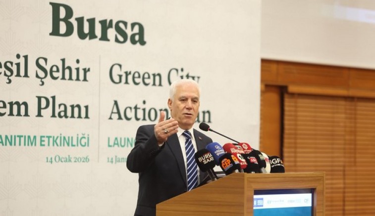 Bursa'da yeşil dönüşüm başladı