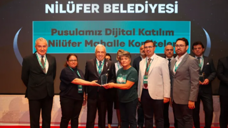 Bursa Nilüfer Belediyesi  ödüle doymuyor