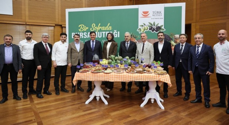 Bursa'nın asırlık lezzetleri aynı sofrada buluştu