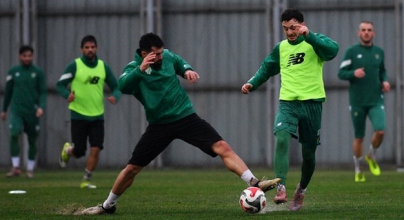 Bursaspor, Adanaspor maçı hazırlıklarını sürdürdü