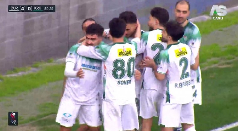 Bursaspor dört dörtlük: 4-0
