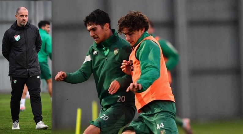 Bursaspor, Kırklarelispor maçı hazırlıklarına başladı