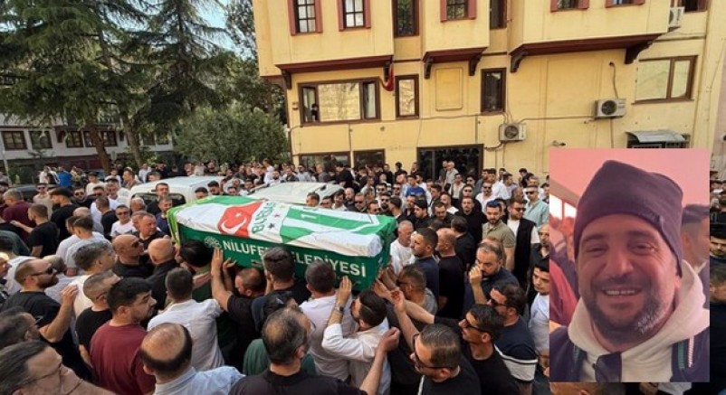Bursaspor taraftarı Ertuğ Toker son yolculuğuna uğurladı