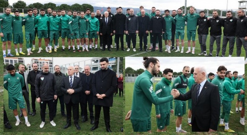 Büyükşehir Belediyesi'nden Bursaspor'a güçlü destek