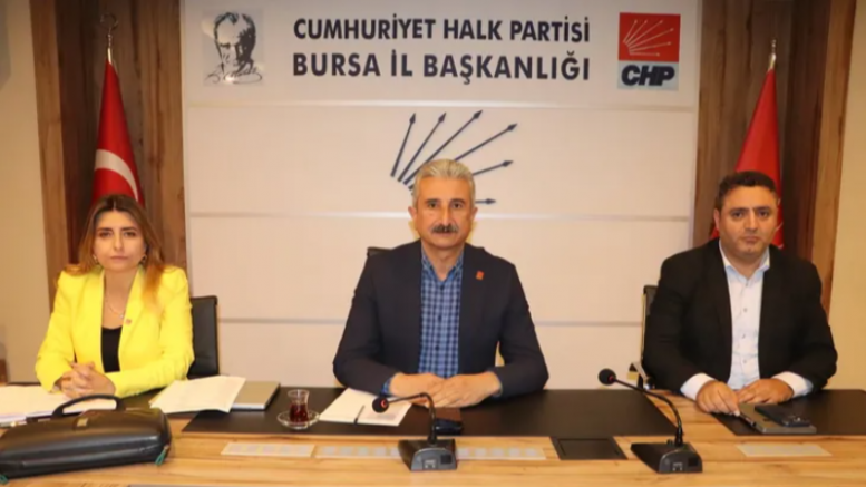 CHP Bursa İl Yönetiminde görev dağılımı yapıldı