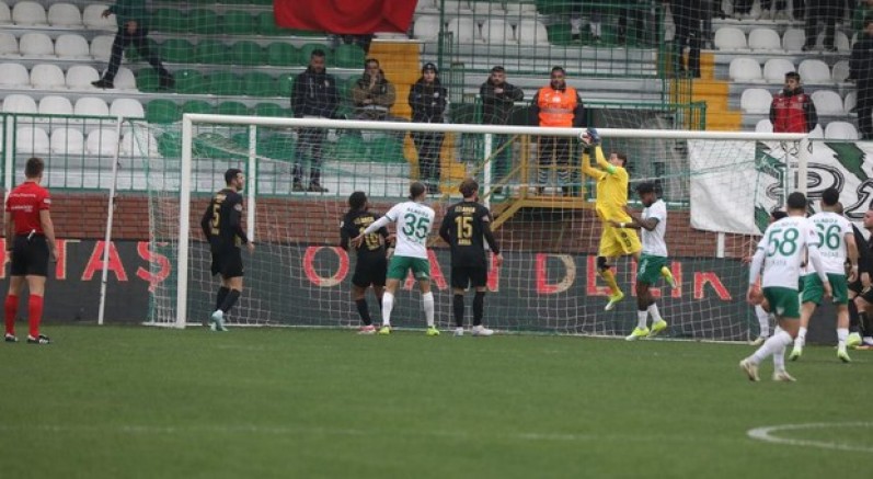 Çorum'un zirve inadı: 0-2