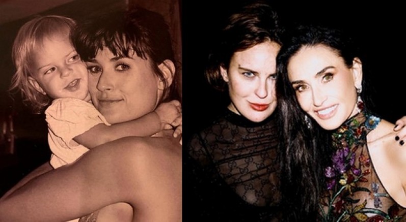 Demi Moore'dan kızına mesaj
