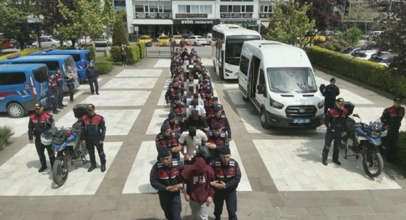 Düzce'de yasa dışı bahis operasyonu: 55 gözaltı