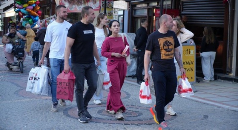 Edirne'de bahar yoğunluğu