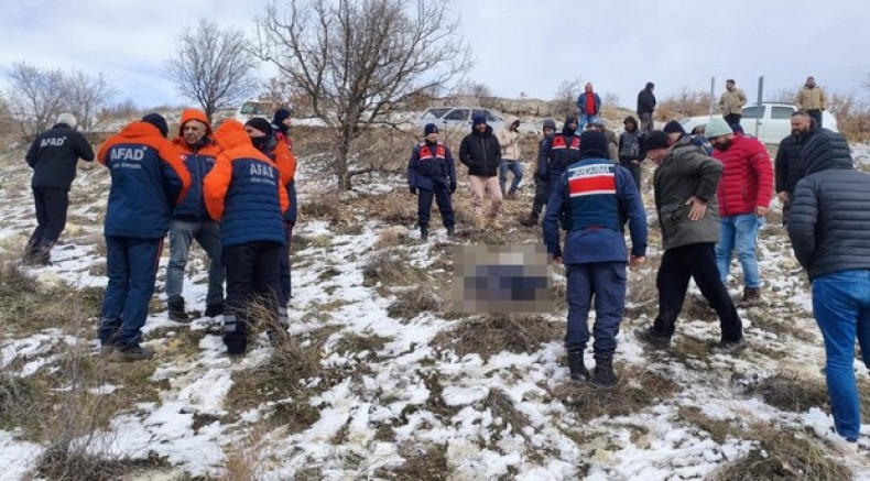 Elazığ'da kayıp yaşlı adamın cesedi bulundu