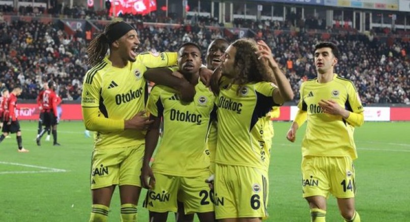 Fenerbahçe'den gol şov: 4-0