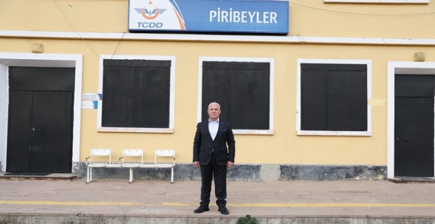 90 yıllık tren istasyonuna ziyaret