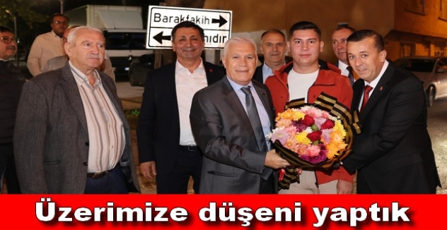 Üzerimize düşeni yaptık