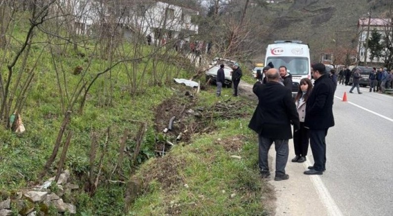 Giresun'da trafik kazası: 1 ölü
