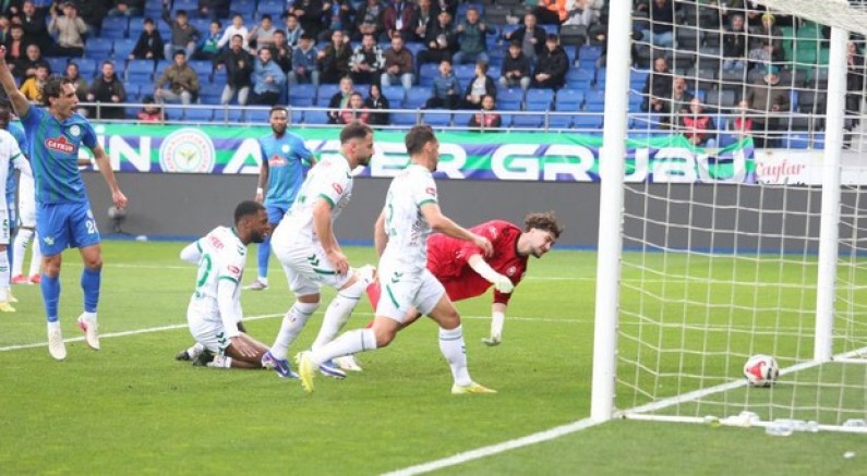 Gol düellosunda kazanan Rize
