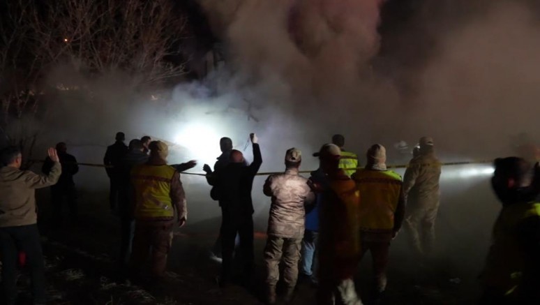 Gümüşhane’deki yangında yaşlı adamın cansız bedeni bulundu