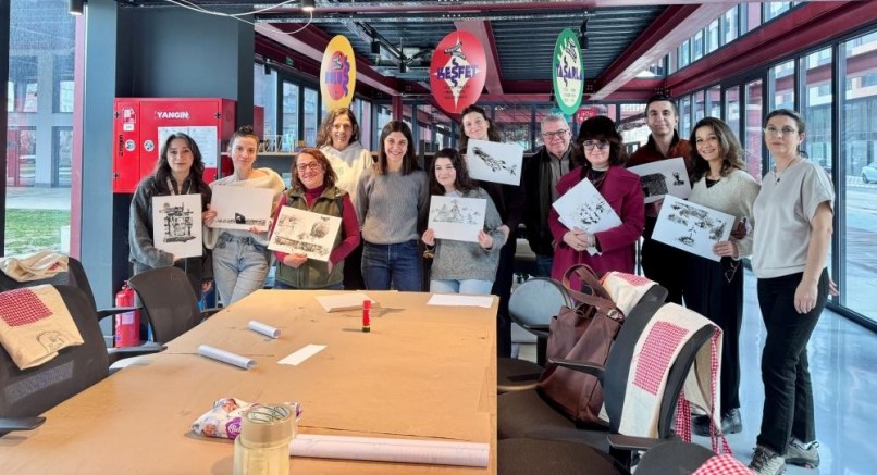 Gündelik malzemeler sanata dönüştü