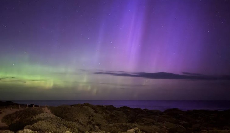 Güneş’teki patlama ilk olarak Avusturalya’dan görüntülendi