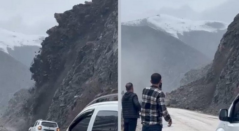 Hakkâri-Yüksekova kara yolu ulaşıma kapatıldı