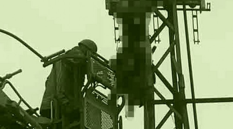  Hırsızlık için çıktığı elektrik direği sonu oldu