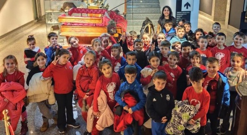 İlkokul öğrencileri, Kent Müzesi'nde tarihe yolculuk yaptı