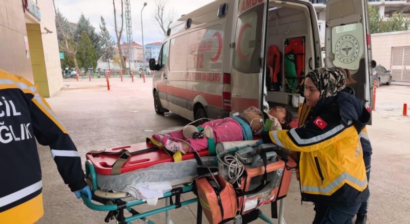 İnegöl'de aracın çarptığı çocuk ağır yaralandı