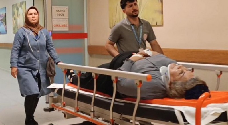 İnegöl'de balkondan düşen kadın ağır yaralandı