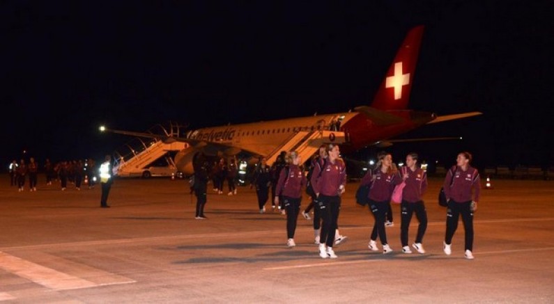  İsviçre Kadın Milli Futbol Takımı Sinop'ta