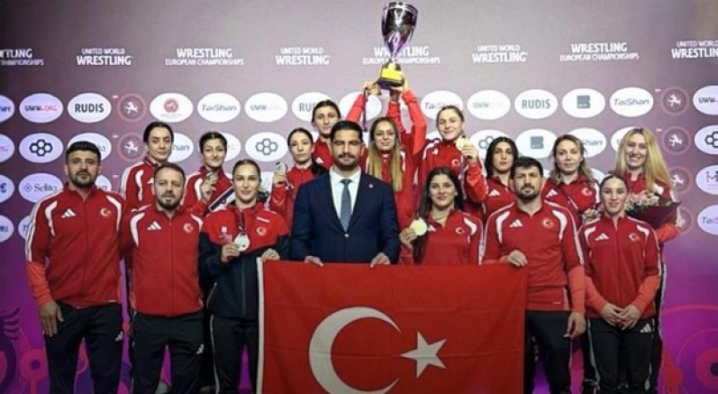 Kadın Güreş Milli Takımı, Avrupa ikincisi